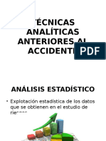 Técnicas Analíticas Anteriores Al Accidente