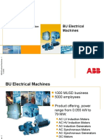 BU Electrical Machines: General Presentation