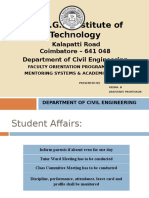 Mentoring Systems & Academic Activities