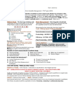 Method Study Work Measurement