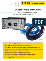 Earth Fault Indicator: Product Manual