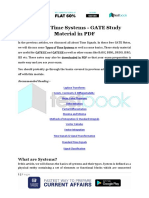Types of Time Systems - GATE Study Material in PDF