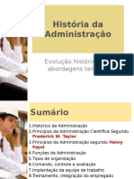 Relações Humanas no Trabalho - História Da Administração