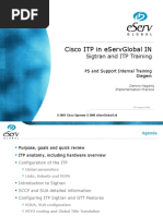 Cisco Itp in Eservglobal In: Sigtran and Itp Training