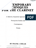 [Clarinet_Institute] Dolak, Fritz - Contemporary Techniques for the Clarinet.pdf