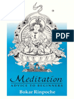 Bokar Rinpoche-Meditation-Advice To Beginners PDF