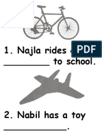 Najla Rides A - To School