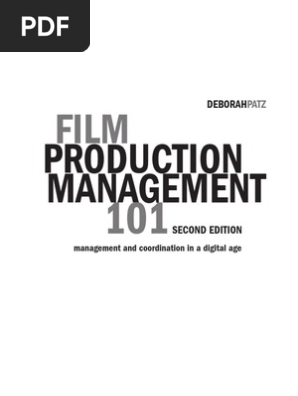 PDF Sample of Film Production Management 101-2nd edition