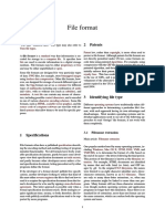 File Format: 2 Patents