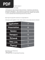 The OSI and TCP