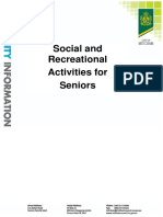 Social and Recreational Activities For Older P 1