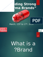 Building Strong Pharma Brands