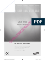 Samsung Wf80f5e5u4w Lave Linge Notice 2296