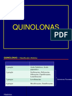 Quinolonas: classificação, mecanismo de ação e espectro