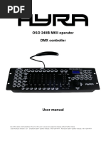 Ayra Oso 240b Mkii DMX Operator User Manual v3