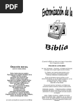 Entronizacion de La Biblia