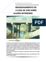 Predimensionamiento de Puente