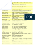 unit 2 population and migration vocab