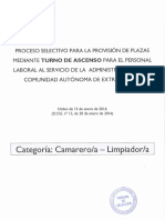 EXAMEN GRUPO V - CAMARERO (Turno Ascenso) PDF