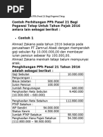 Download Contoh Perhitungan PPh Pasal 21 Bagi Pegawai Tetap by Fadhil SN335257367 doc pdf