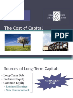 The Cost of Capital Lecture (Revised)