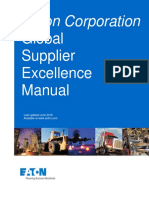 Eaton Supplier Excellence Manual Rev 12