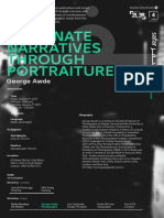Alternate Narratives Through Portraiture: George Awde