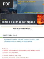 Climatologia - Tempo e clima