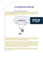 Cara Setting Load Balancing Mikrotik Metode PPC