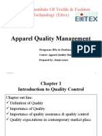 EITEX Quality Management Program