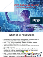 E-Resources and M-Learning