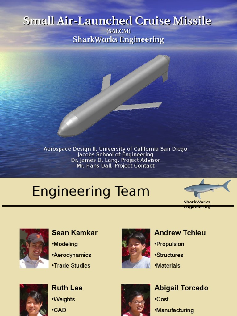 Small Air-Launched Cruise Missile Design | PDF | Airfoil | Drag (Physics)