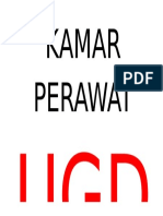 Kamar Perawat Ugd