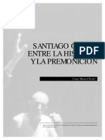 Entre la historia y la premonición. Santiago García.