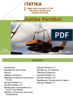 02 Statika Partikel 13 Maret 2014