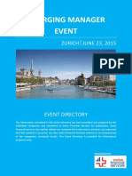 Emerging Manager Event 2015 Event Directory