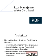 Pertemuan 2 Arsitektur Basisdata Distribusi