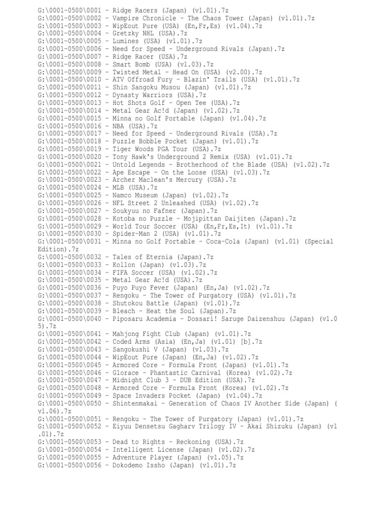 All List