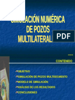 Simulacion Numerica de Pozos Multilaterales
