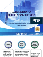 Tata Laksana Diare Non Spesifik