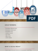 Social Media Ethical Audit Group Report