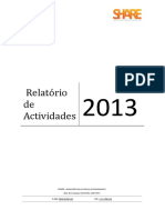 Relatório de Actividades 2013