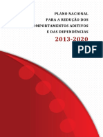 Plano Nacional Para a Redução Dos Comportamentos Aditivos e Das Dependências 2013-2020