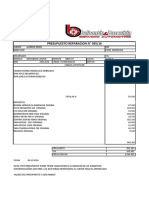 Presupuesto Alfredo Perez N°3516 PDF