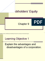 Plain Background Power Point Slides Chapter 9 Stockholders Equity682