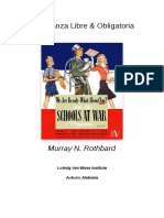 Murray Rothbard - Enseñanza libre y obligatoria.pdf