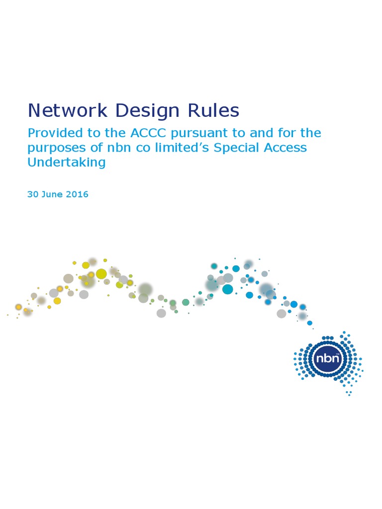 Network-Design-Rules 2016 PDF | PDF | Fiber To The X | Computer Network