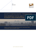 Egypts Democratic Transition