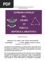 Ponencia del S.C.Grado 33º de Argentina