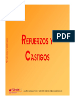 Refuerzos y Castigos PDF